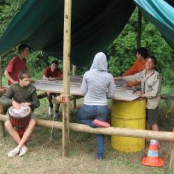 fotos kamp 2009-2010 jong-givers 356 - Scouts en Gidsen Zaventem 